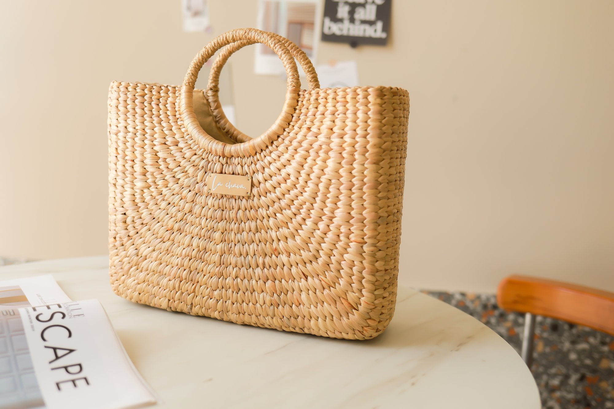 Phi Phi Sustainable fashion straw handmade bags