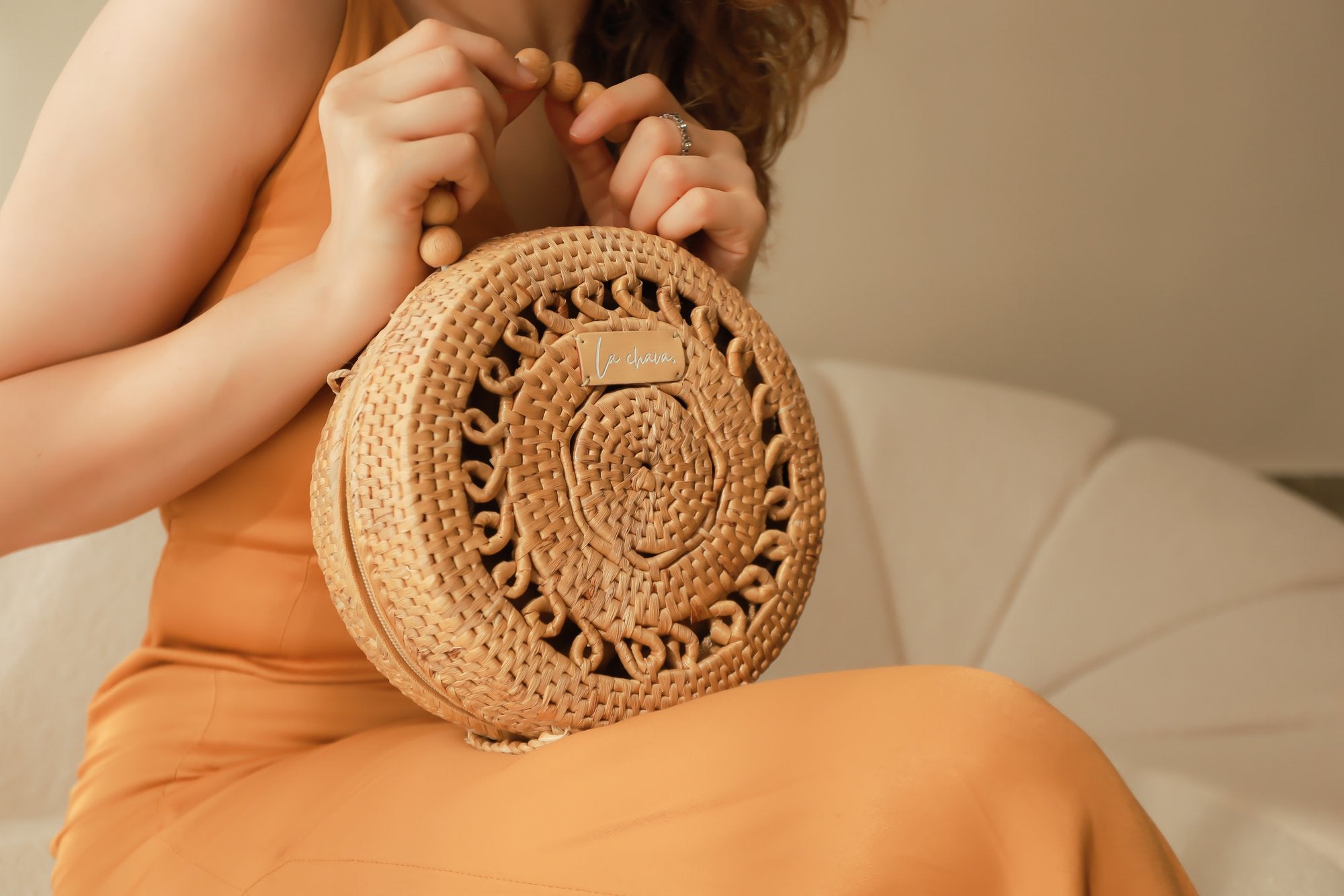 Pha Gnan Sustainable fashion straw handmade bags